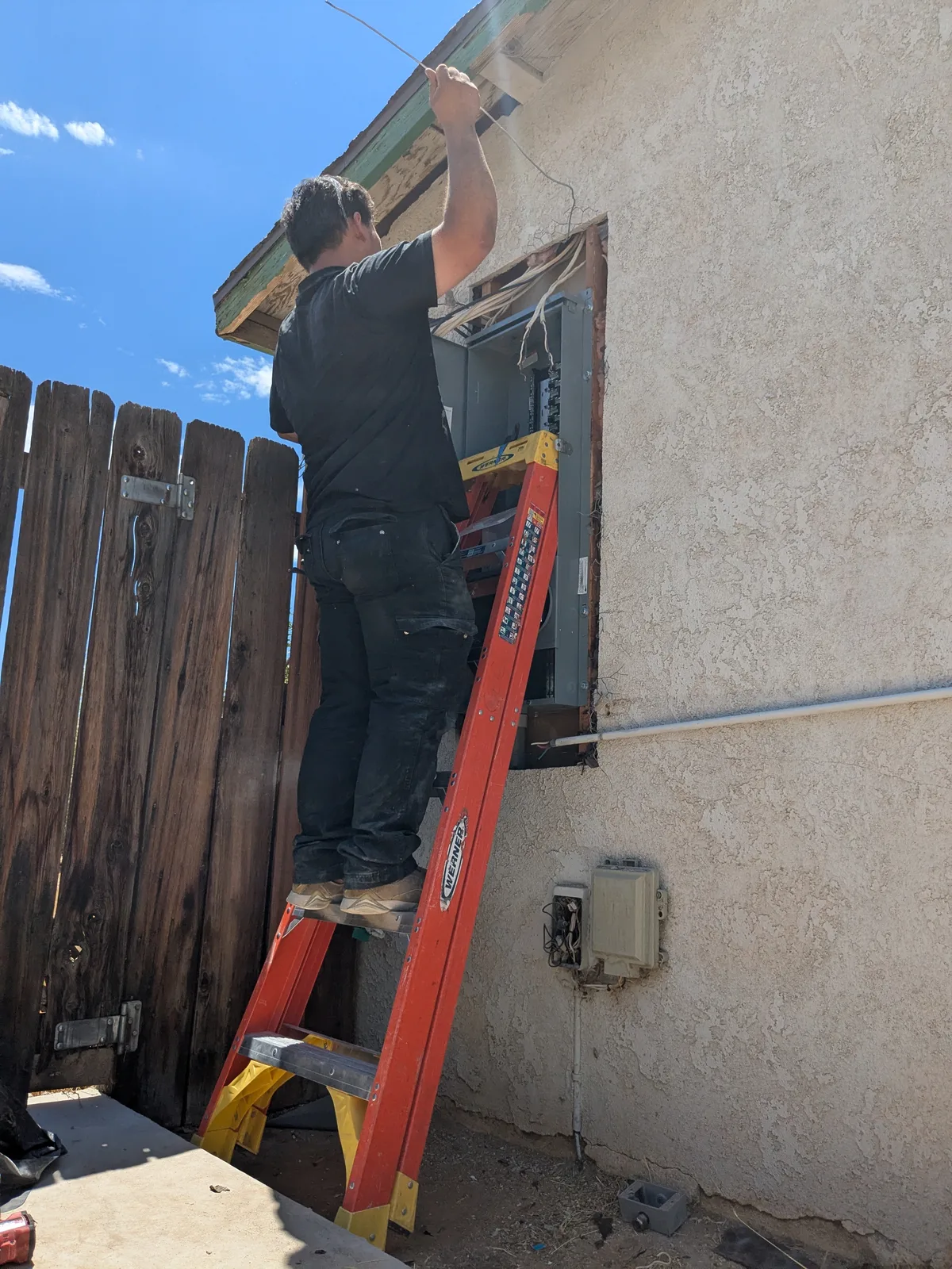 200-Amp Service Upgrade for Home EV Charging — Apple Valley, CA (photo 1)